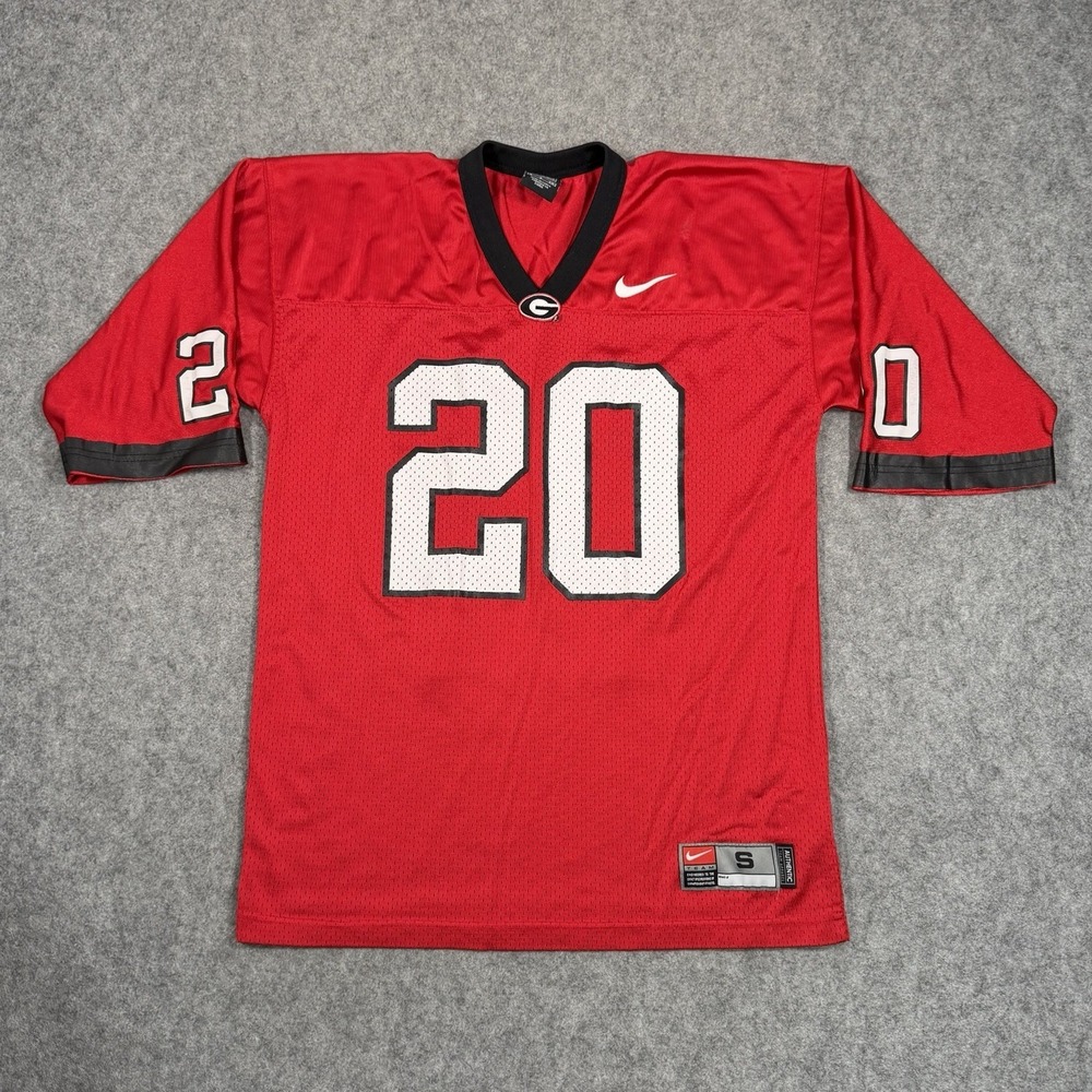 Y2K Nike Team Georgia Bulldogs #20 Men's Football Jersey Size XXL NCAA College